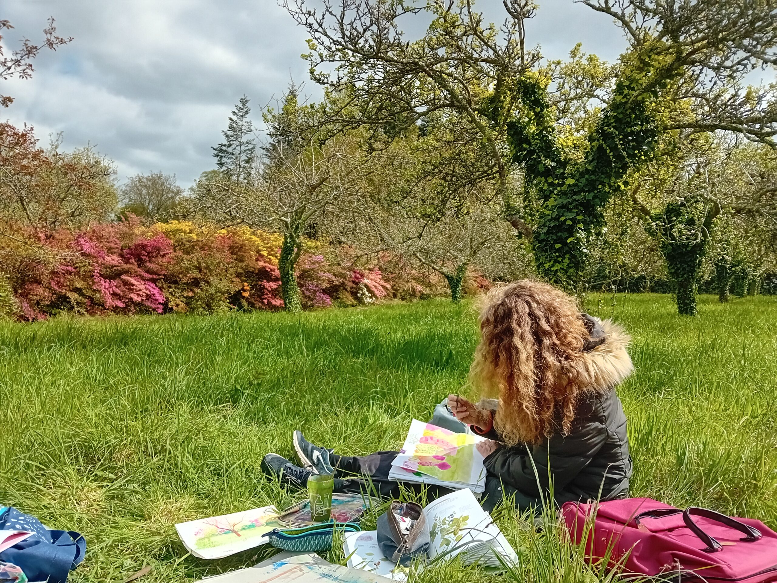 Dessin d’observation - parc Boutiguery - 16/04 de 10h à 14h30