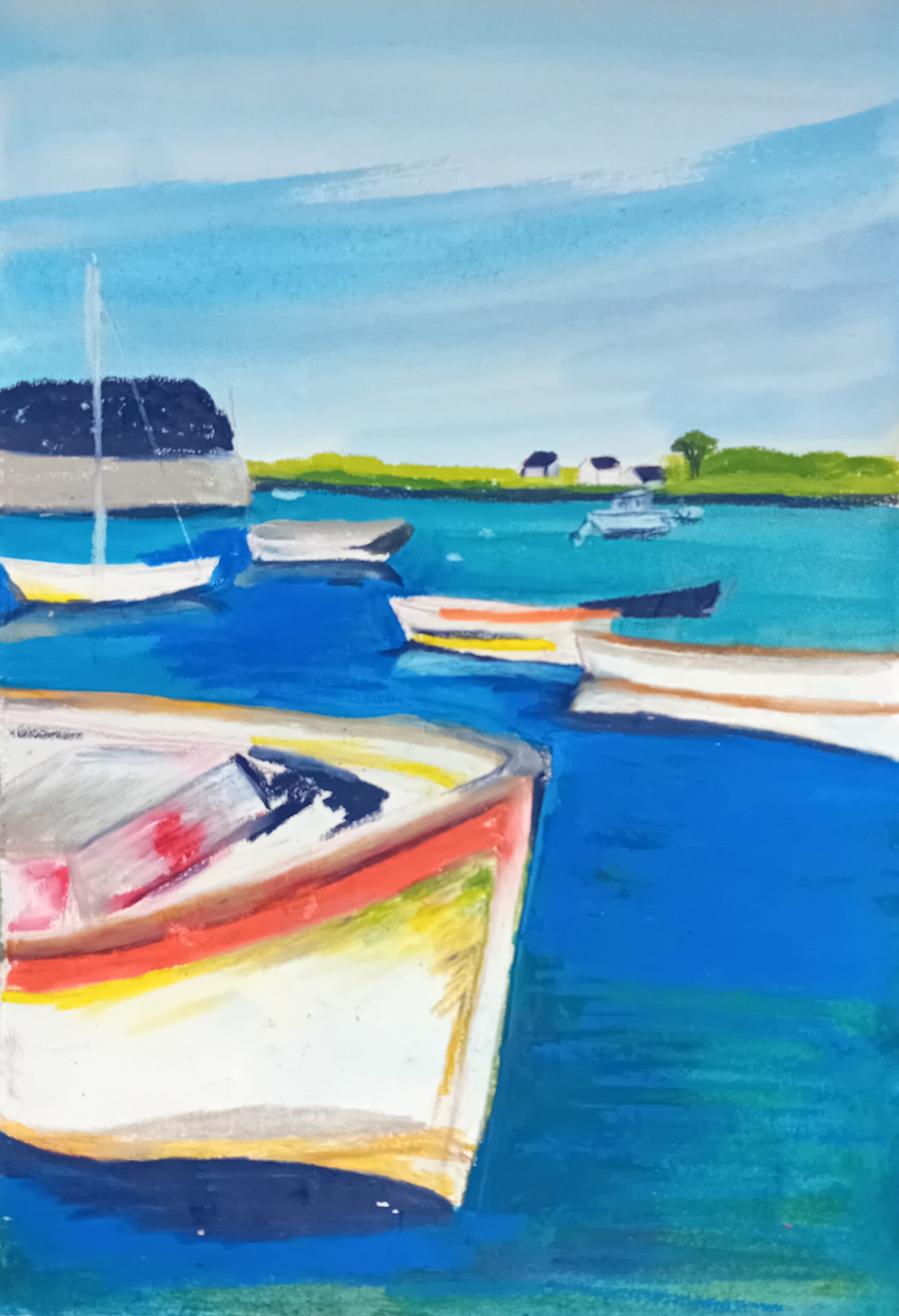 Dessin d'observation - Lesconil - Epaves de bateaux, rivière de l’Odet - Manoir de Squividan à Clohars-Fouesnant - du 11/08 au 13/08/25 de 10h à 12h