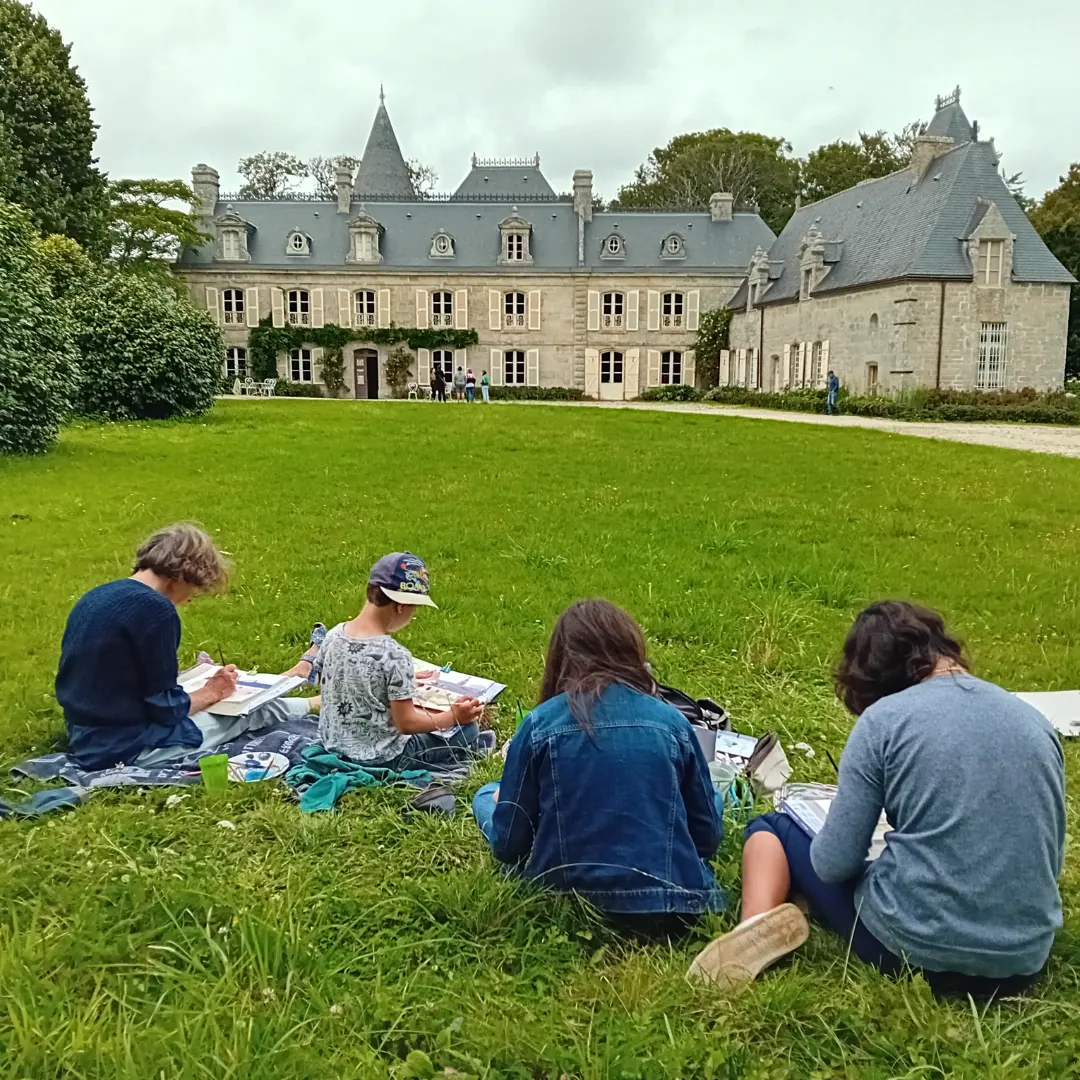 Dessin d'observation - Sainte-Marine, Manoir de Kerazan - 10/07 au 11/07 de 10h à 12h