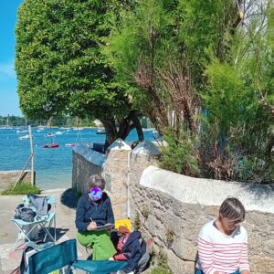 Dessin d'observation - Rues de l'Ile Tudy, plage de Langoz à Loctudy, église de Lambour à Pont-l'Abbé - 4/08 au 6/08/25 de 10h à 12h