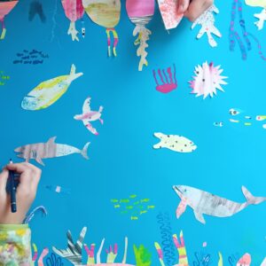 Illustration - Illustration de fond sous-marin- 13/08 et 14/08 de 10h à 12h