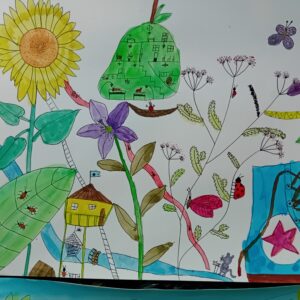 Illustration - Monde des petites bêtes au milieu des grandes herbes - 22 au 23/07 de 14h à 16h
